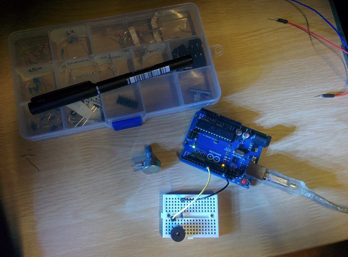 actual wired arduino